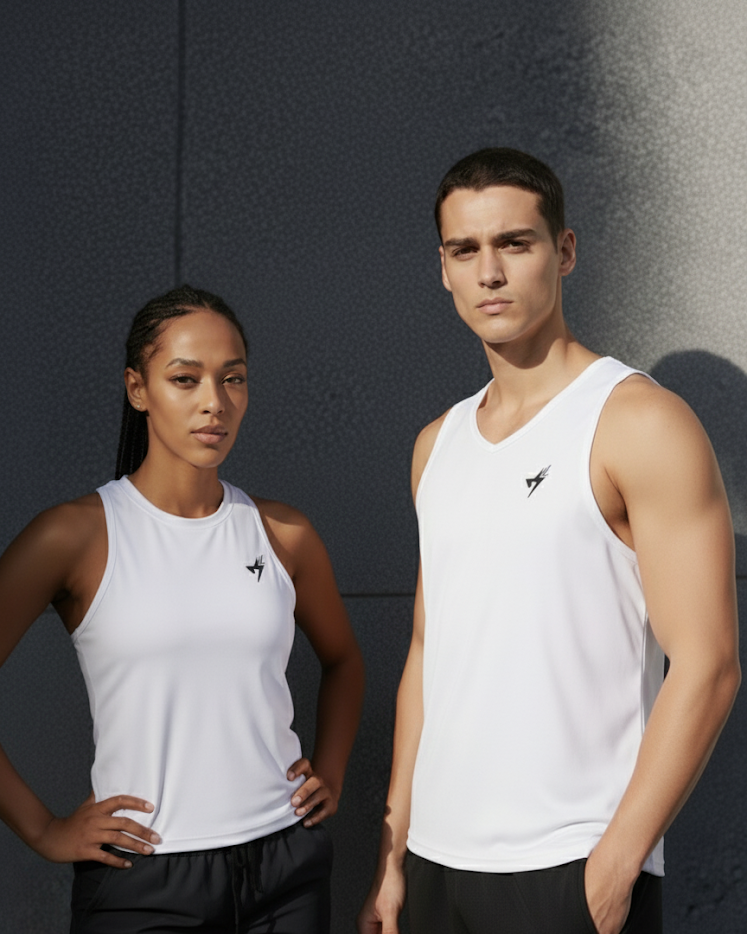 Buy 2 FitVyb Unisex Tank Tops in just £34.00 & Get 1 Free.