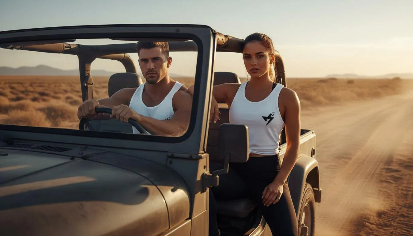 FitVyb Unisex Performance Tank Top.
