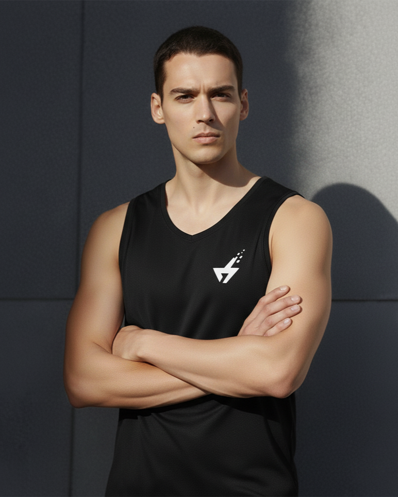 FitVyb Unisex Performance Tank Top.